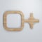 Ekena Millwork Extra Small Lancaster Decorative Fretwork Wood Wall Panels, Red Oak, 12 7/8"W x 7 3/8"H x 3/8"T WALW08X08X0375LANRO - alternate 2